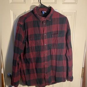 Maroon Flannel